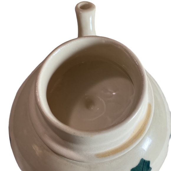 Vintage 1989 HARTSTONE POTTERY Christmas Gingerbread Man Teapot - Picture 7 of 9